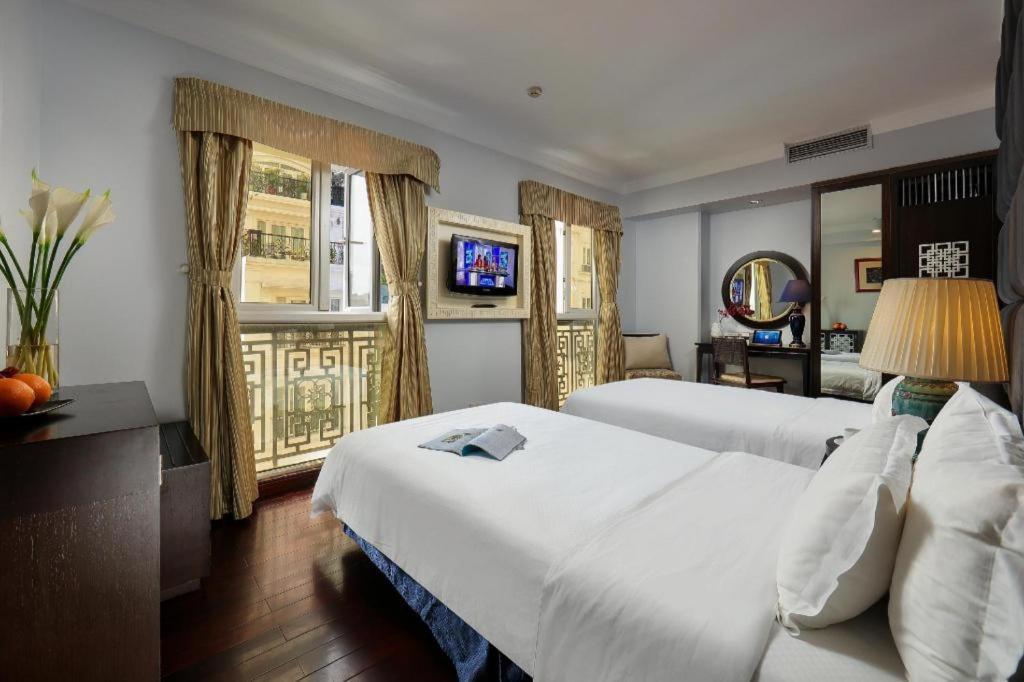 Church Boutique Hotel Hang Trong Hanoi Zewnętrze zdjęcie