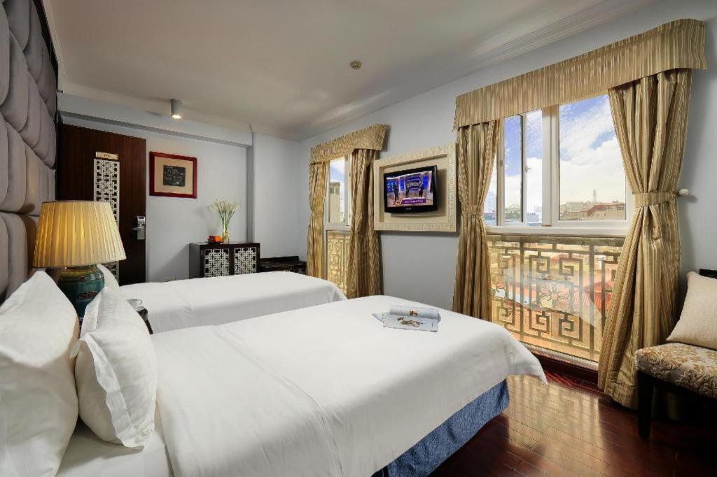 Church Boutique Hotel Hang Trong Hanoi Zewnętrze zdjęcie